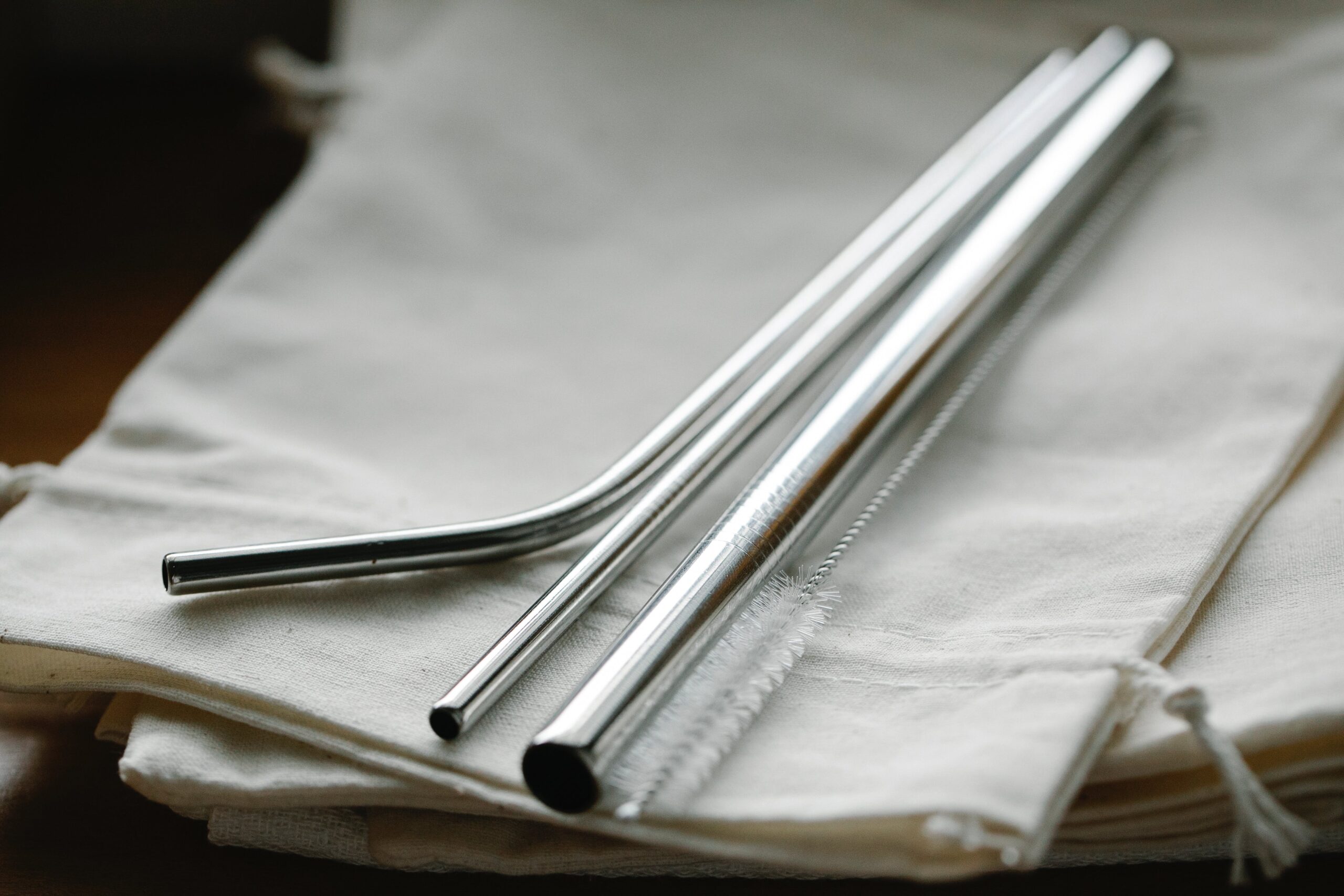 Reusable straws provide a sturdy alternative to paper straws.