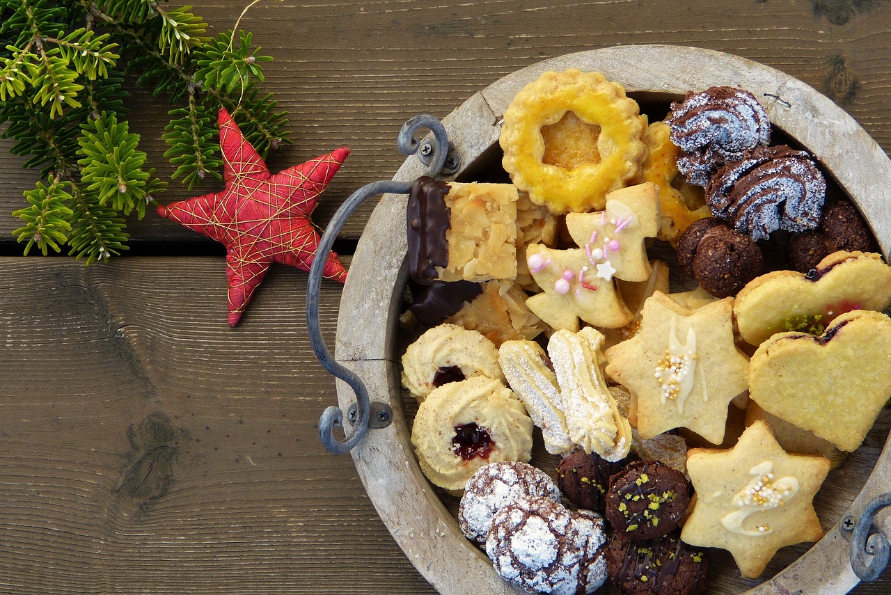 Christmas baking.