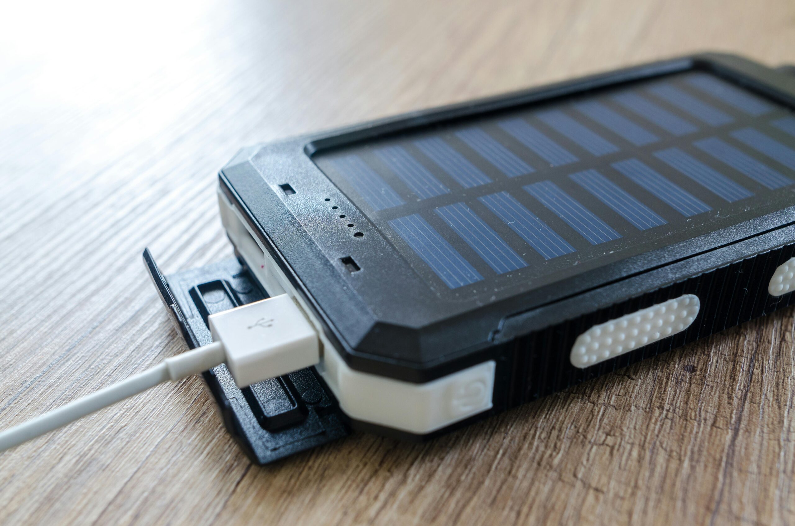 Solar-powered portable phone chargers are a great eco-friendly gift option which use a free energy source.